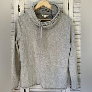 Toad&Co Light Gray Cowl Neck Sweater